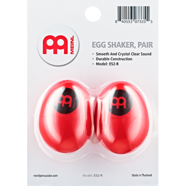 Шейкер-яйцо Meinl ES2-R, пара, красные