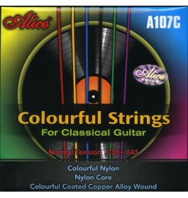 Alice AC107C-N Комплект струн для классической гитары, нейлон, медь,						
