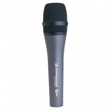 Sennheiser E845 - Динамический вокальный микрофон, суперкардиоида, 40 - 16000 Гц, 200 Ом