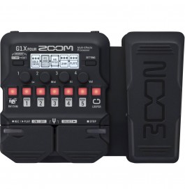 Zoom G1X  FOUR гитарный процессор мультиэффектов, с педалью экспрессии