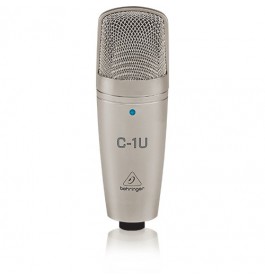 BEHRINGER C-1U - конденсаторный микрофон со встроенным USB аудиоинтерфейсом