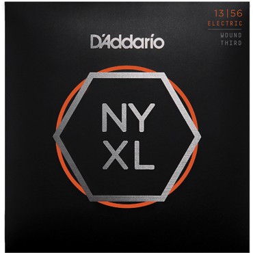 D'Addario NYXL1356W NYXL Комплект струн для электрогитары, 13-56