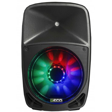 ECO DISCO BOX-12A MP3 Активная акустическая система со светодиодной подсветкой
