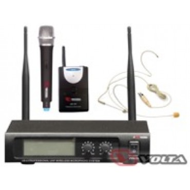 VOLTA US-1H Микрофонная радиосистема с головным микрофоном UHF диапазона
