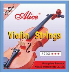 Alice A703 Комплект струн для скрипки, никель [20] /лютнер/6/