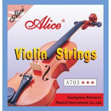 Alice A703 Комплект струн для скрипки, никель [20] /лютнер/6/