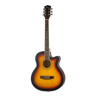 Foix FFG-1040SB Акустическая гитара, санберст c вырезом