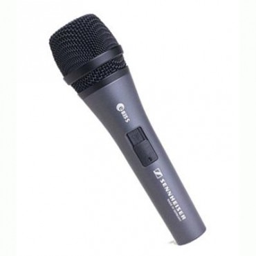 Sennheiser E845S - Динамический вокальный микрофон с выкл., суперкардиоида, 40 - 16000 Гц, 200 Ом