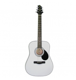  GREG BENNETT D1/PW Акустическая гитара, цвет белый металлик