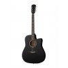 Fante FT-221-BK Акустическая гитара, с вырезом, черная