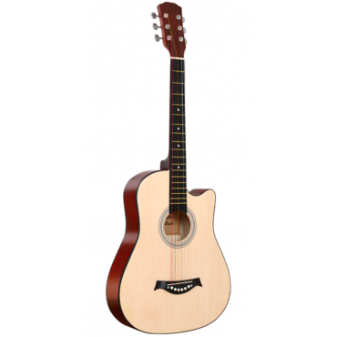 Акустическая гитара Fante FT-D38-N с вырезом, цвет натуральный