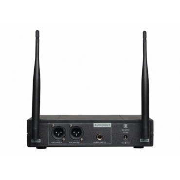 VOLTA US-2 Микрофонная радиосистема с двумя ручными динамическими микрофонами UHF диапазона