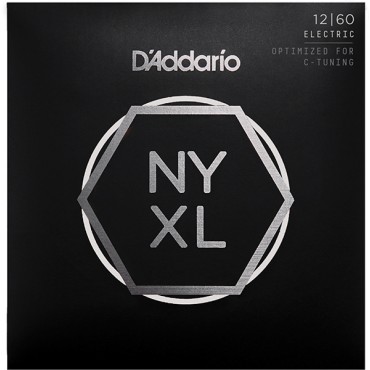 D'Addario NYXL1260 Комплект струн для электрогитары, 12-60