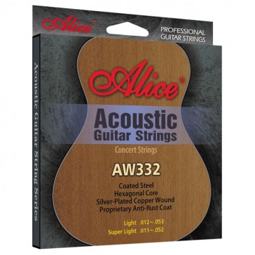 Alice AW332-SL Super Light Комплект струн для акустической гитары