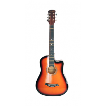 Акустическая гитара Fante FT-D38-3TS с вырезом, санберст