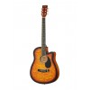 Homage LF-3800CT-SB Фольковая гитара с вырезом 38